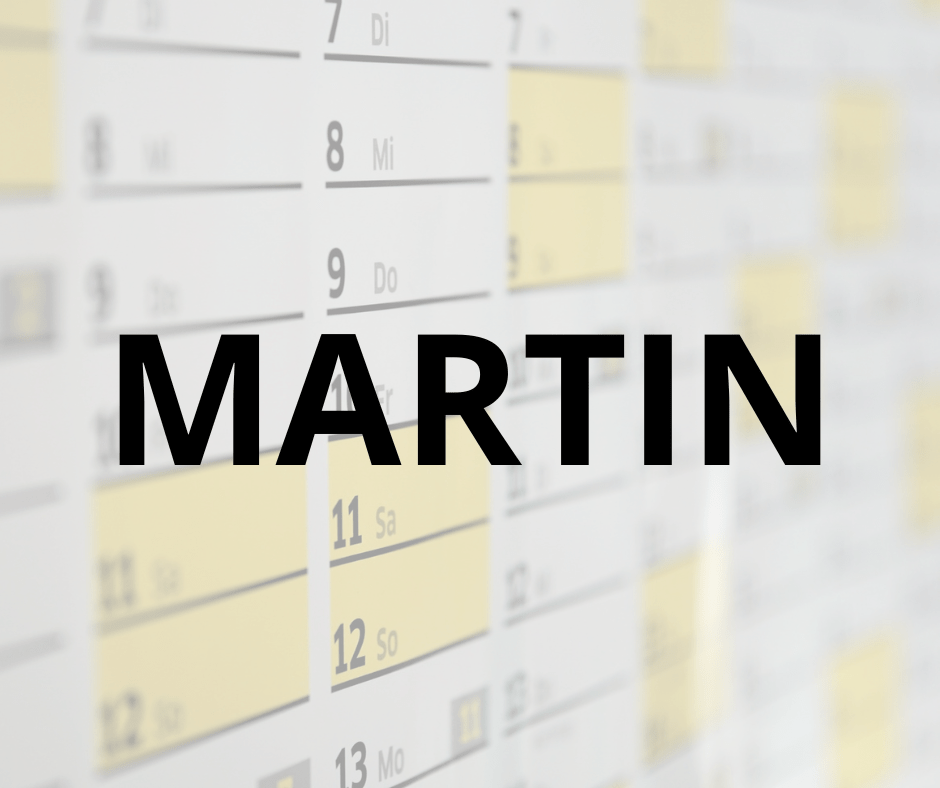 Význam jména Martin